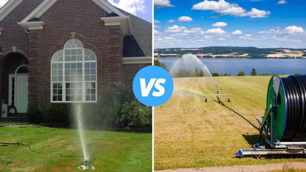 Commercial vs. Residential Irrigation Installation