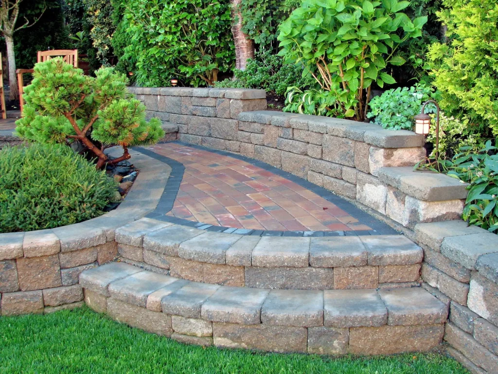Retaining Wall Installation